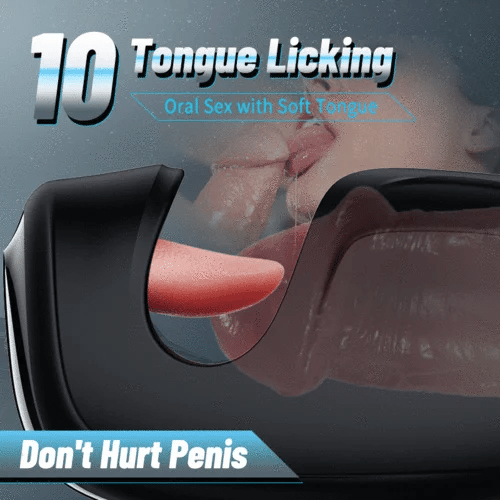 Sexeeg Explorer: Licking Vibrating 2 in 1 Male Penis Vibrators 
