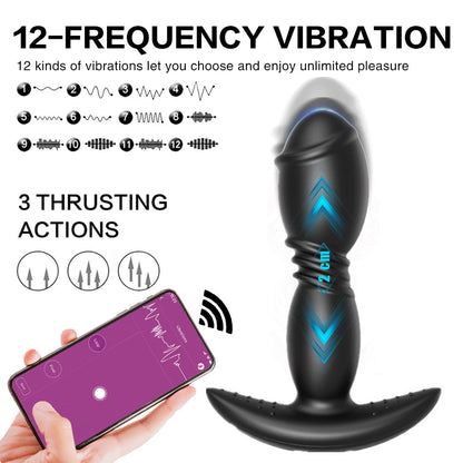 Sexeeg Remote App Control Dildo 