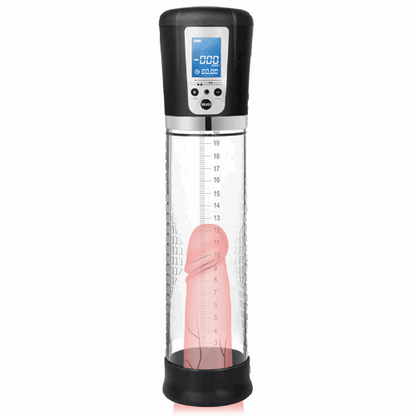 Sexeeg Electric Penis Vacuum Pump with 4 Suction Intensities Rechargeable 