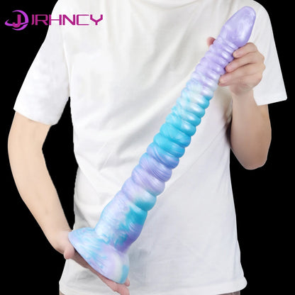 Long Anal Plug Octopus Tentacles Luminous Butt Plug Silicone Anal Sex Toys