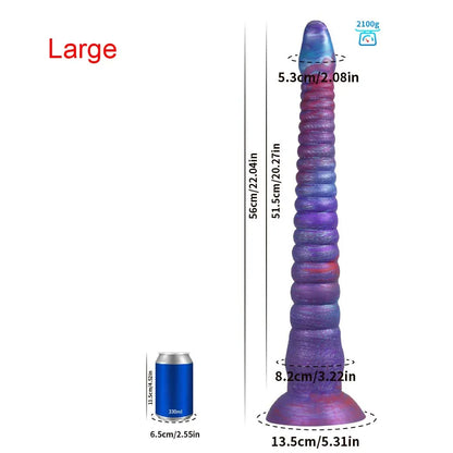 Long Anal Plug Octopus Tentacles Luminous Butt Plug Silicone Anal Sex Toys