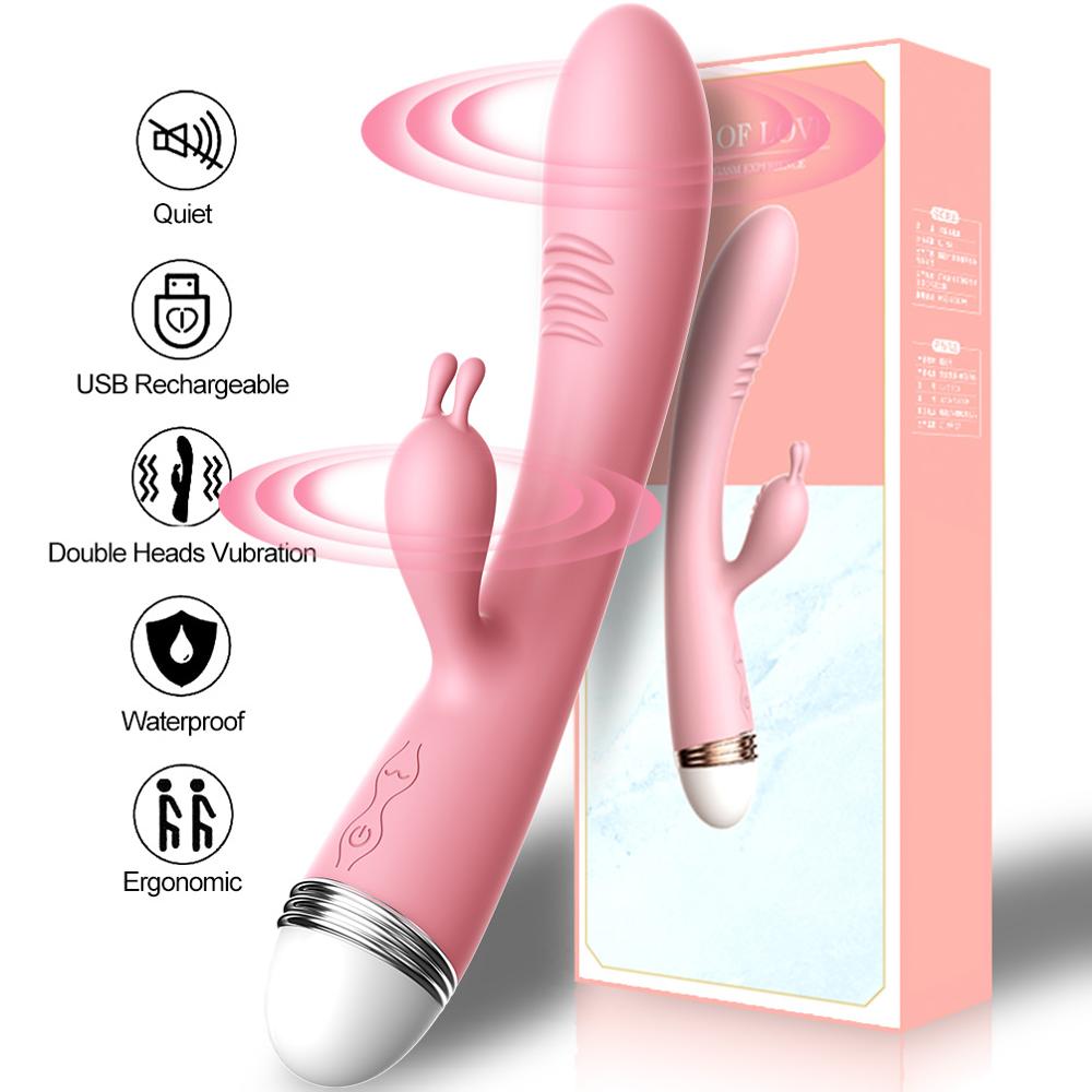 Sexeeg Strong Dildo Vibrator G-spot Clitoris Stimulator 