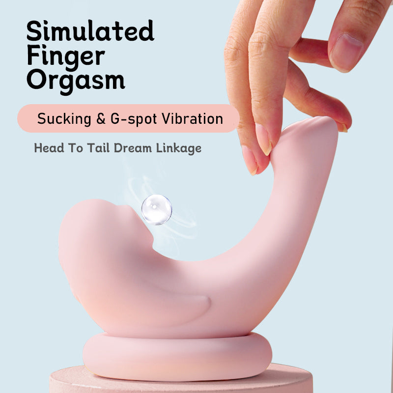 Sexeeg 5-Frequency Vibration Sucking Seal Vibrator 