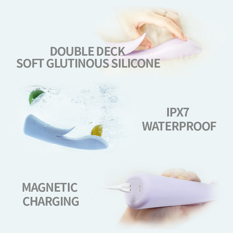 sexeeg Flexible Vibrator for Female Masturbation G-spot Massager 
