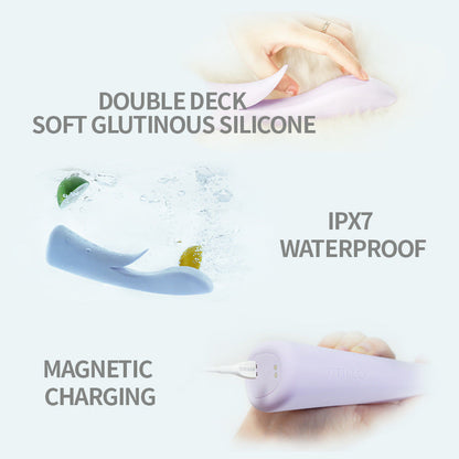 sexeeg Flexible Vibrator for Female Masturbation G-spot Massager 