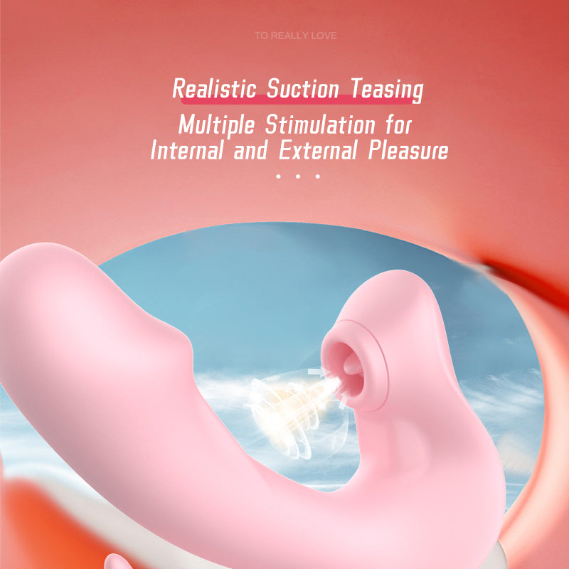 Sexeeg G-Spot Stimulation Anal Play Clitoral Suction Wearable Female Masturbator 