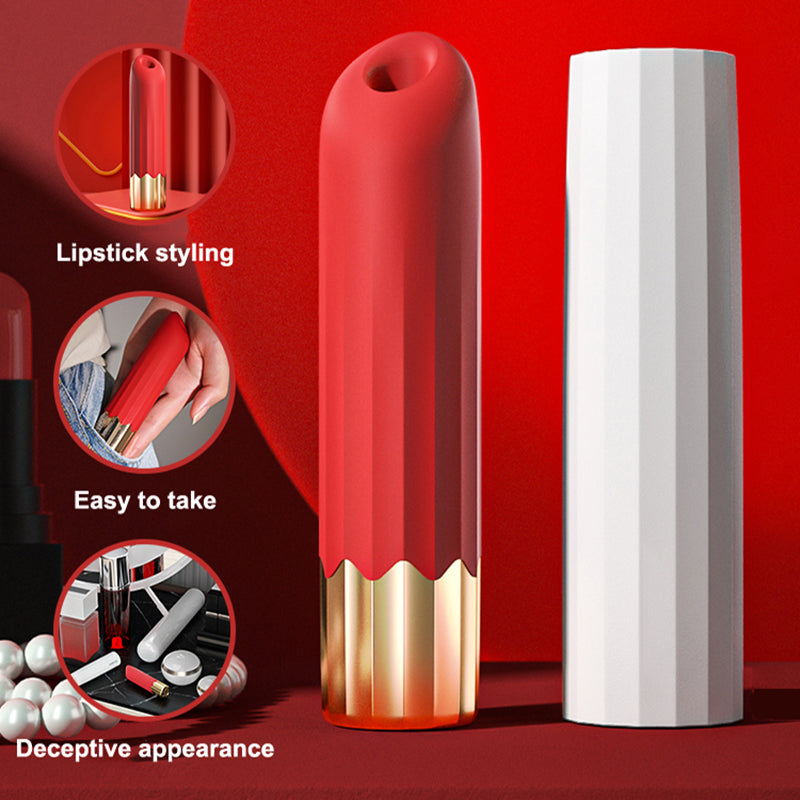 Sexeeg Suck Vibrating Lipstick Stick 