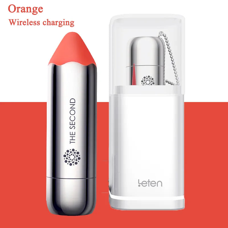 Sexeeg Little Silver Bullet Lipstick Vibrator 