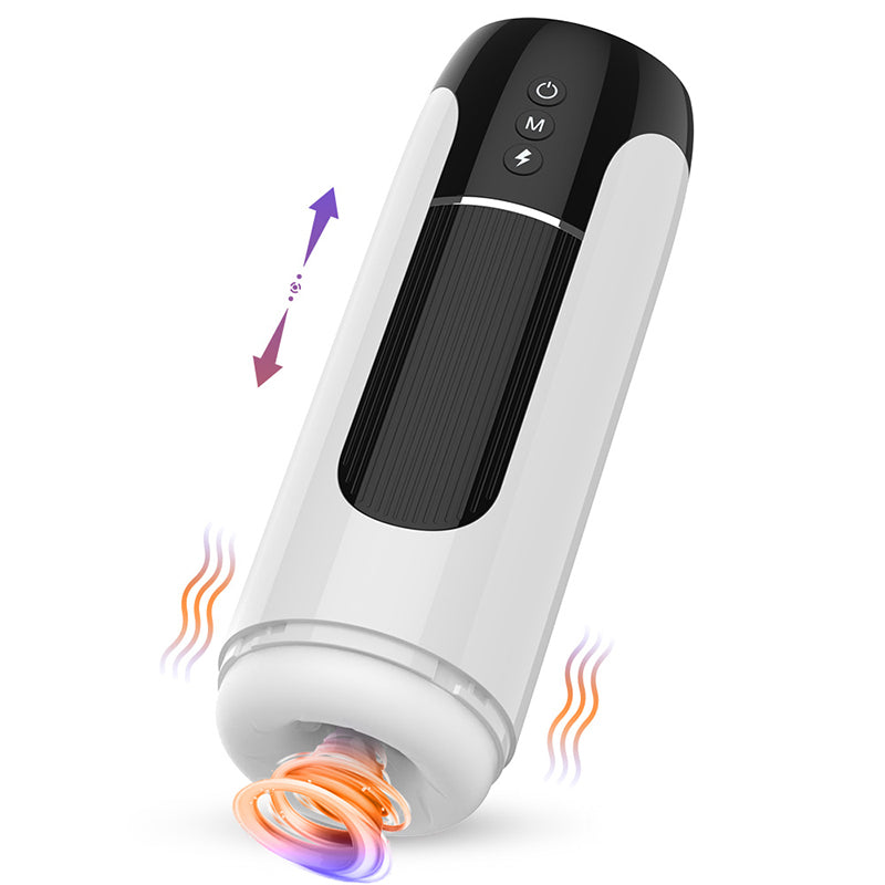 Sexeeg Fully Automatic Male Telescopic Vibrating Masturbator 