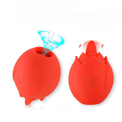 Sexeeg Rose Vibration Jump Egg Wireless Remote Control App 