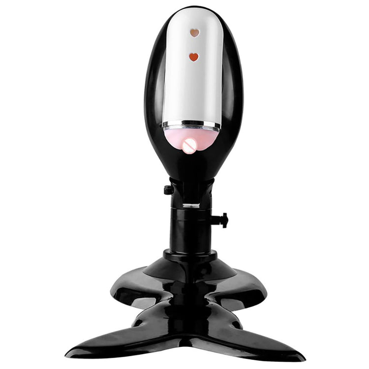Sexeeg Male Masturbator Male Electric Handsfree Cup Aircraft Appliance Pocket Toy Funny Erotic Male Realistic Cat Wide Angle Adjustment for More Poses 