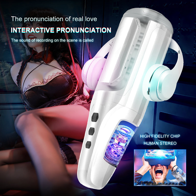 Sexeeg Interactive Juicing Blowjob Male Masturbator 
