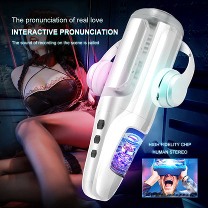 Sexeeg Interactive Juicing Blowjob Male Masturbator 