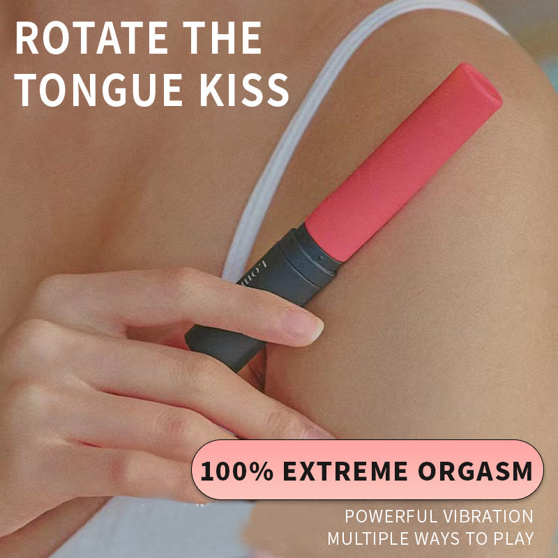 sexeeg Lipstick Stick Vibrating Rotating Female Vibrator Masturbator 