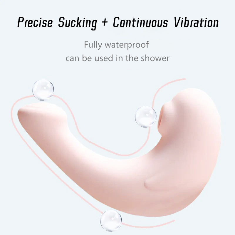 Sexeeg 5-Frequency Vibration Sucking Seal Vibrator 