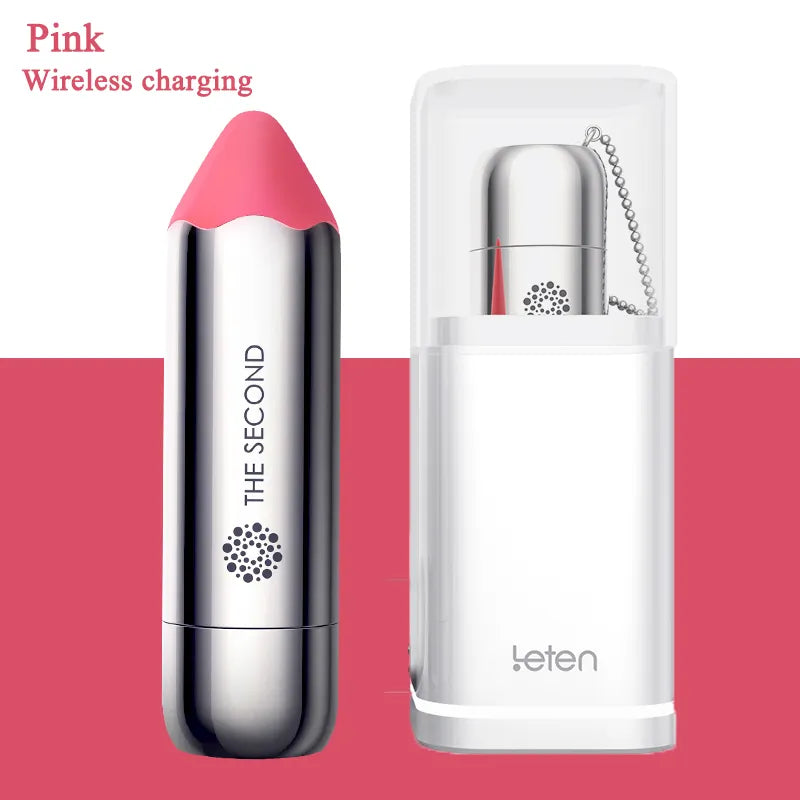 Sexeeg Little Silver Bullet Lipstick Vibrator 