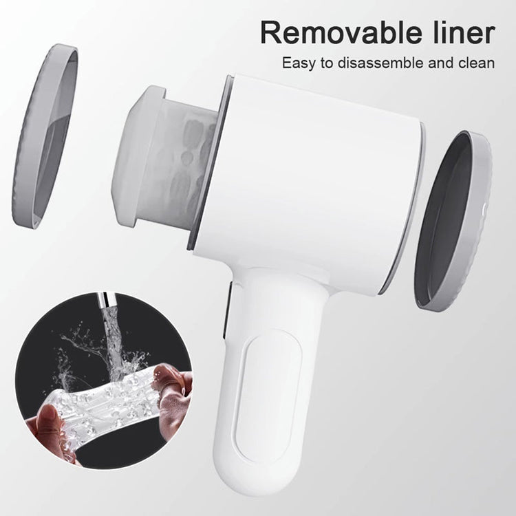 Sexeeg Frequency Telescopic Handheld Male Masturbator 