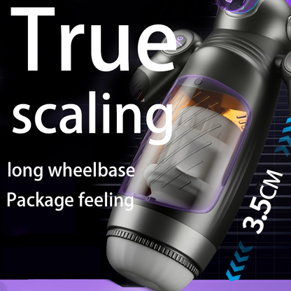 Sexeeg Bella Bot - Robot Telescopic Vibration Male Penis Stroker 