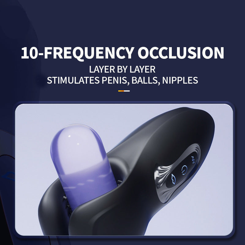 sexeeg Vise Trainer Penis Vibrator 