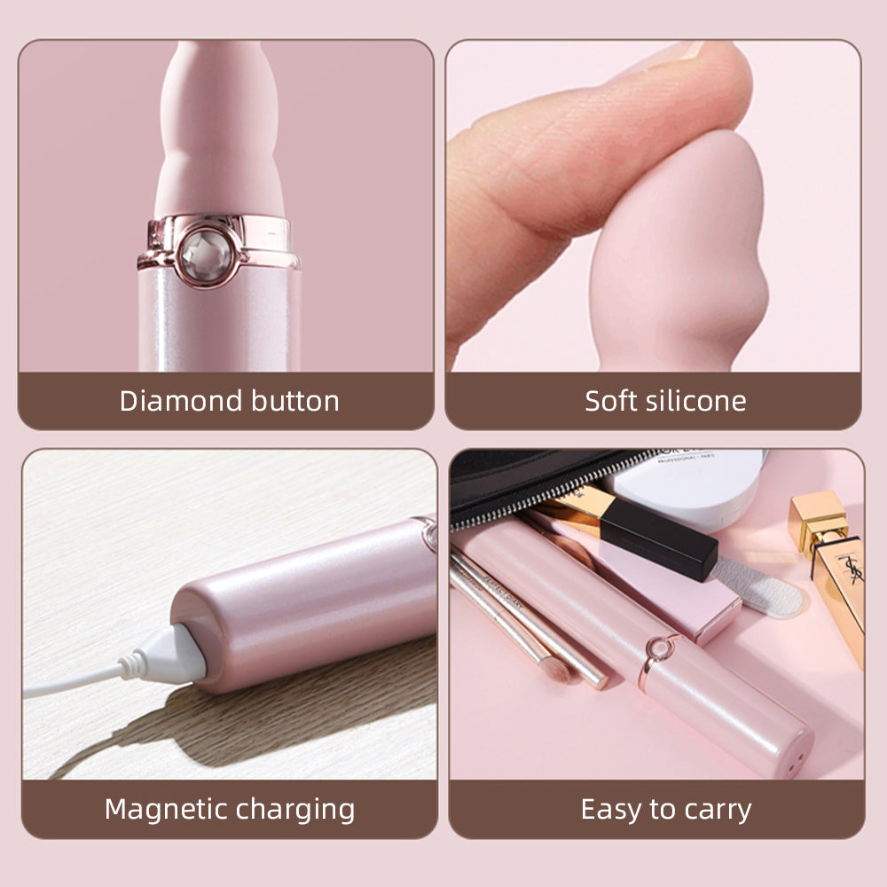 Sexeeg Lipstick Vibrator Anal Beads G-spot Stimulator Prostate Massager 