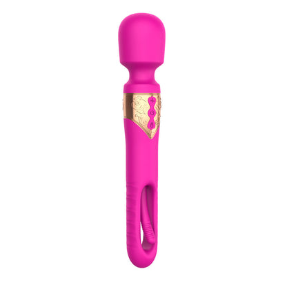 Sexeeg 3 In 1 Hollow Slapping Wand Vibrator 