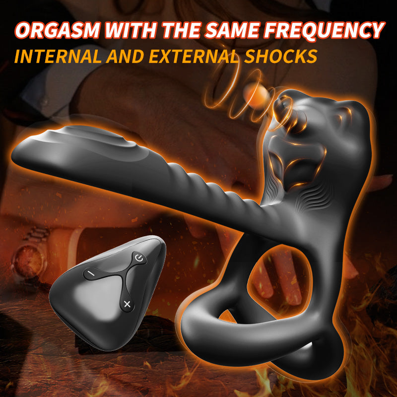 Sexeeg Bull Demon King Anal Toy Vibrator Male Prostate Massager Delay Ejaculation 