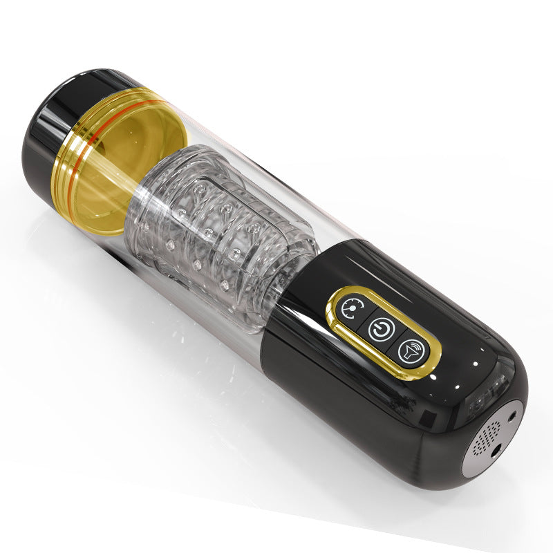 Sexeeg 10 Telescopic Rotation 10 Suction Automatic Male Masturbation 