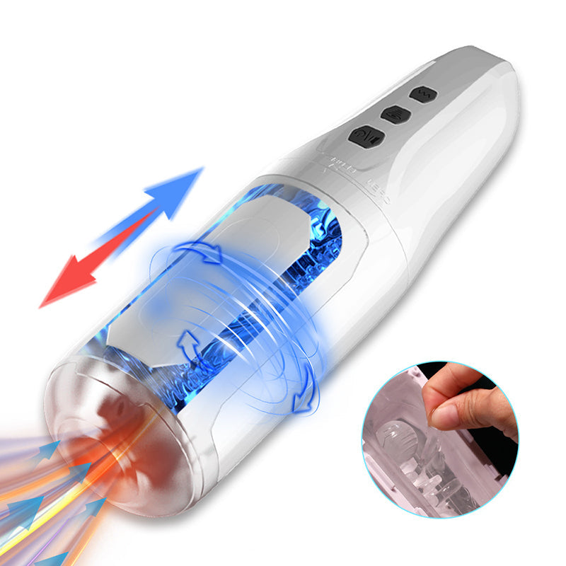 Sexeeg Interactive Juicing Blowjob Male Masturbator 