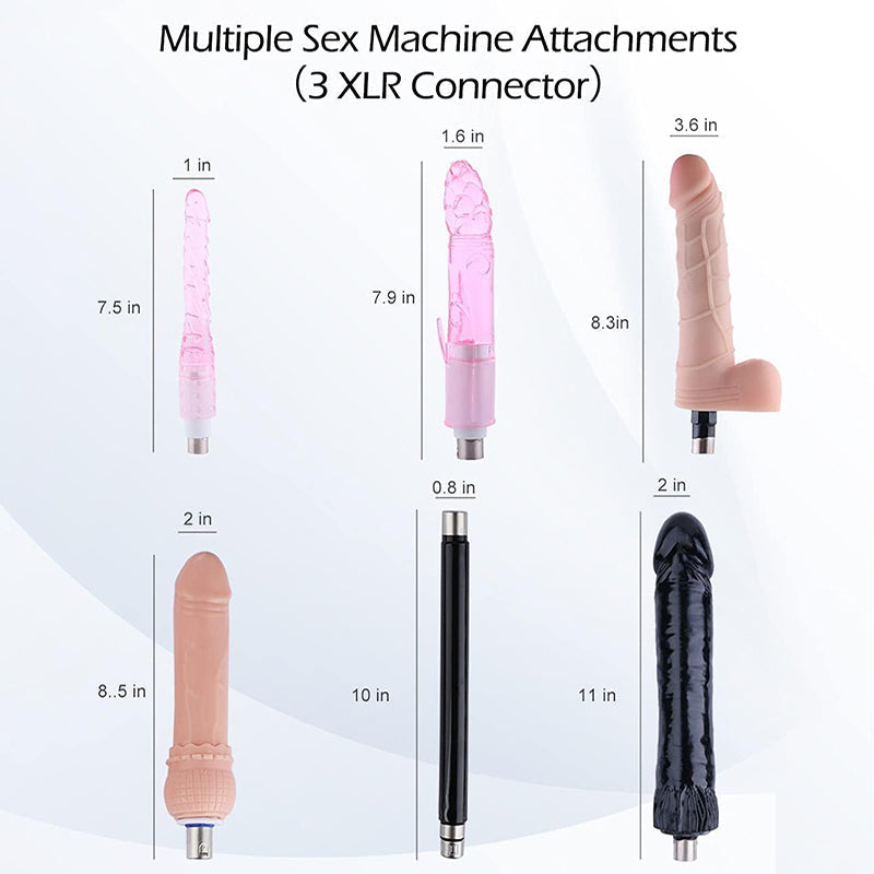 Sexeeg Automatic Sex Machine Sex Toys,Thrusting Machines for Men Women,Love Machine Device Gun with 6 Attachments 