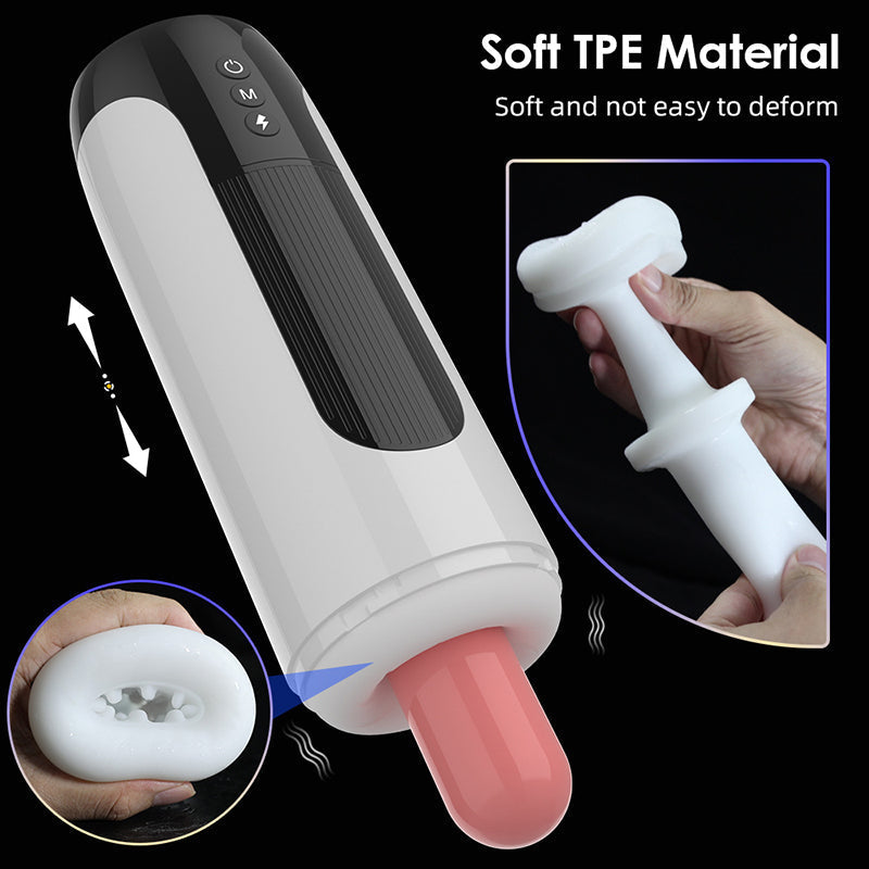 Sexeeg Fully Automatic Male Telescopic Vibrating Masturbator 