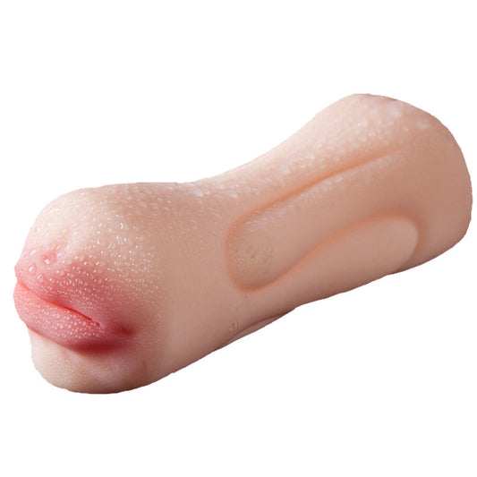 Sexeeg Double Acupoint Device Male Masturbation Device Aircraft Cup Real Channel Massage Double Head