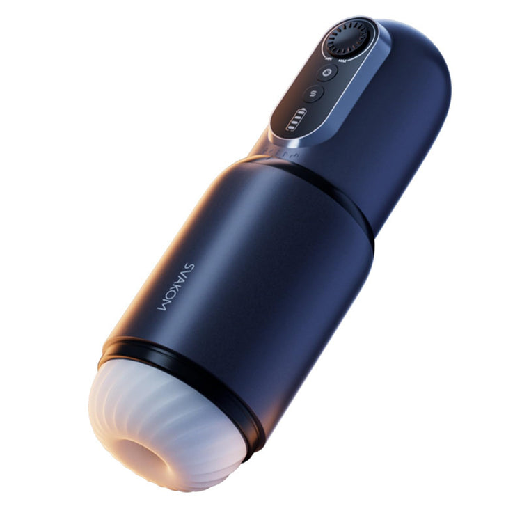 sexeeg Male Masturbator Adult Toy for Men with Thrusting & Vibration 