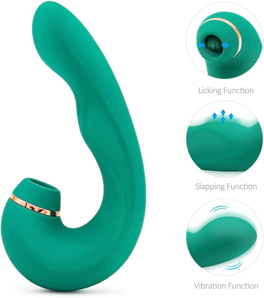 Sexeeg Tapping The G-spot And Sucking On The Vibrator 