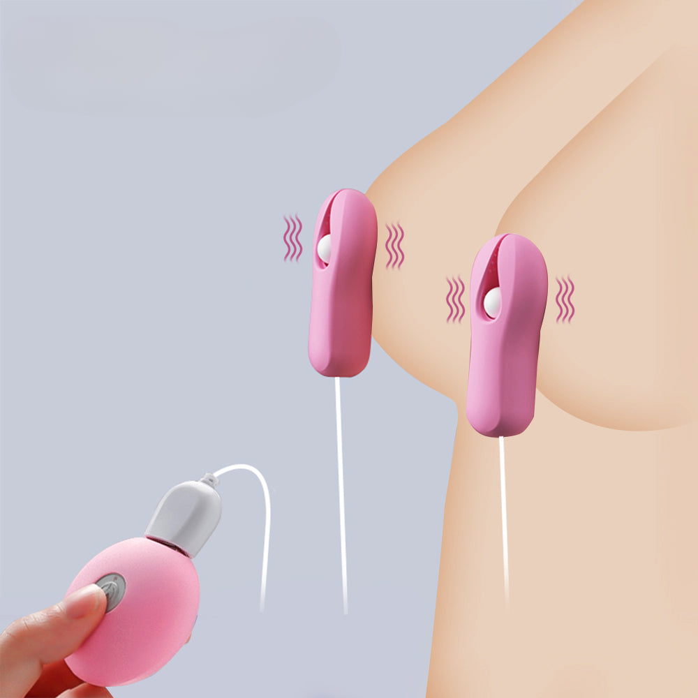 10 Modes Nipple Clamp Breast Massager Vibrator