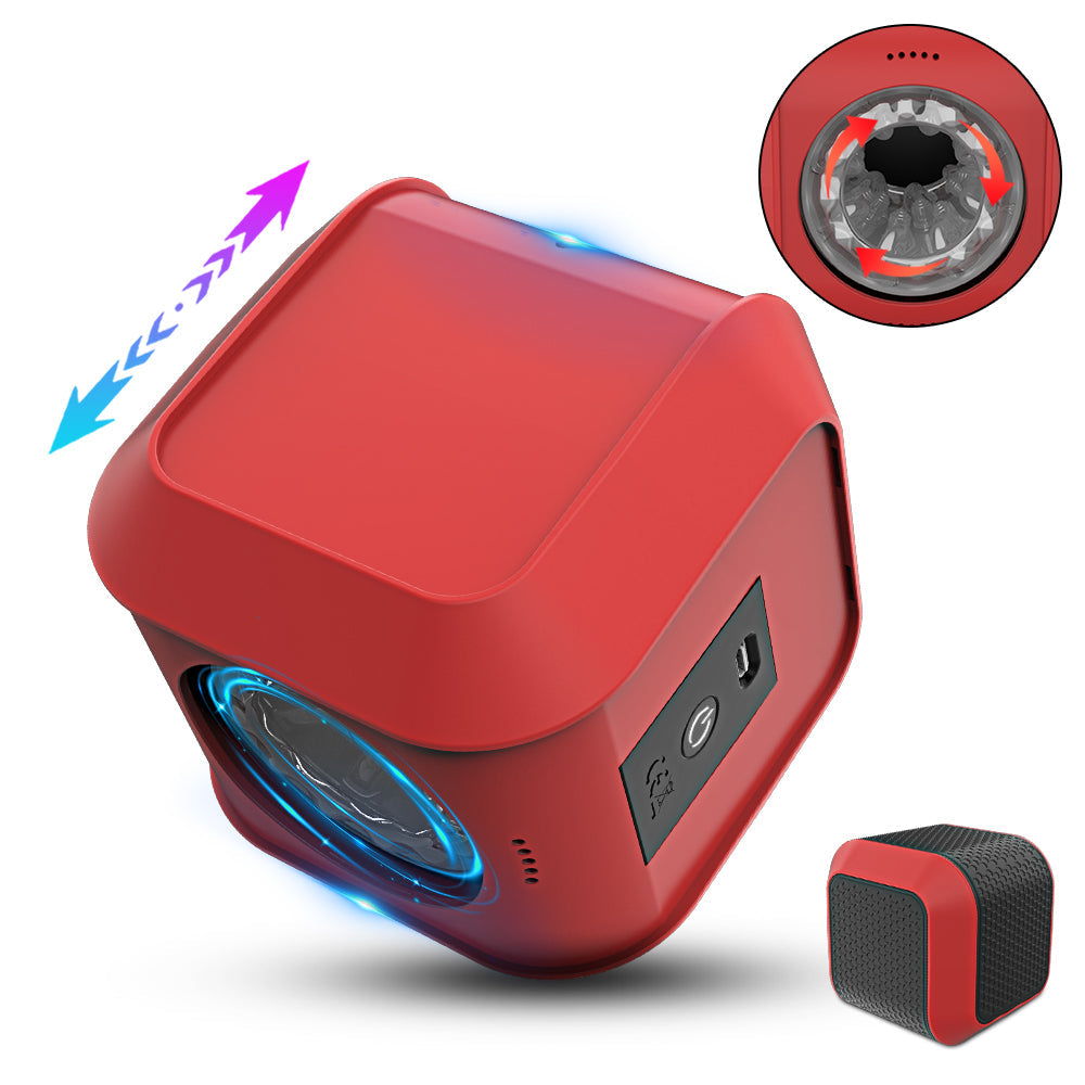 Sexeeg Magic Cube - Thrusting Rotation Male Masturbator Cup Water Proof 