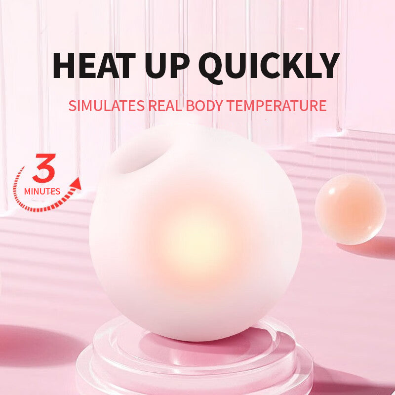 sexeeg Pearl Shell Vibrator Sucking Heated Remote Control Vibrator 