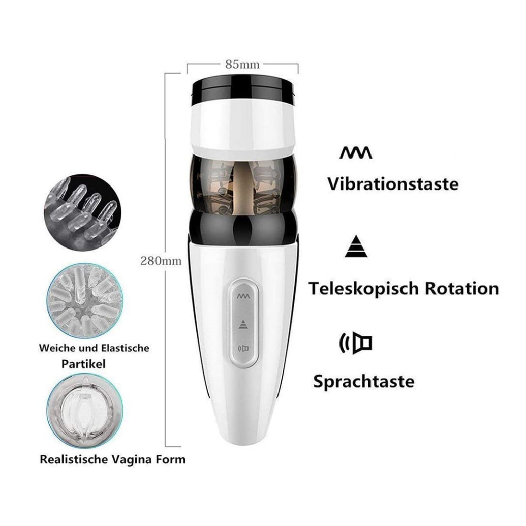 Sexeeg Man Masturbation Fully Automatic Aircraft Cup 