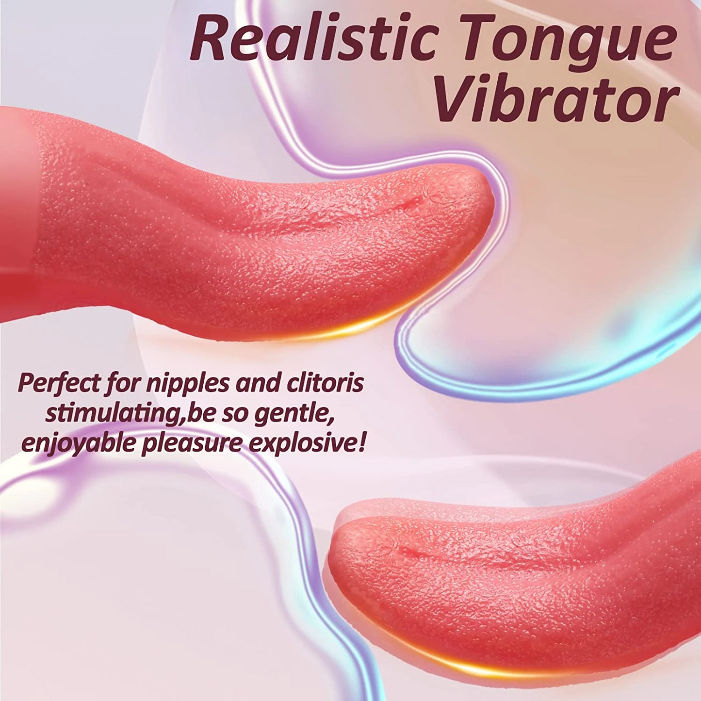 Sexeeg Tongue Licking Device Silicone Female Second Tide Masturbation Vibrator Adult Toy 