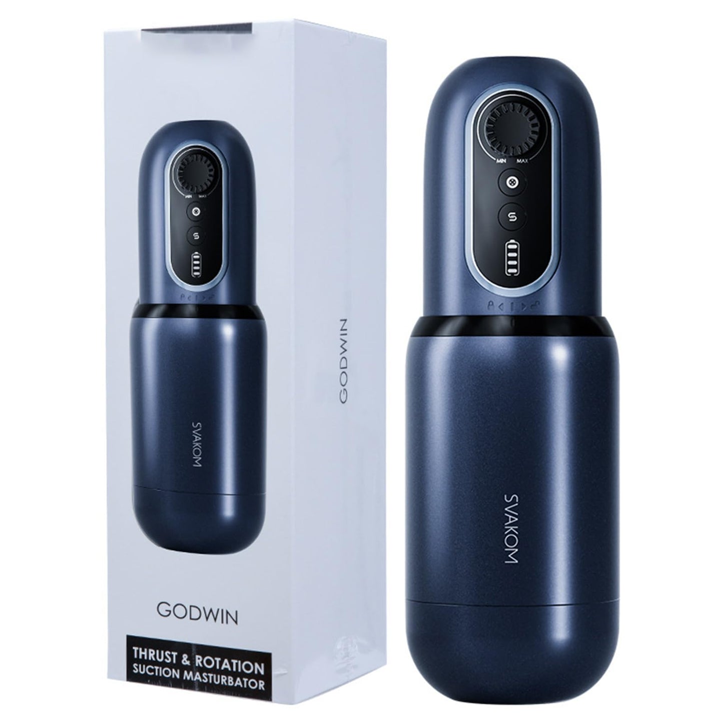 sexeeg Male Masturbator Adult Toy for Men with Thrusting & Vibration 