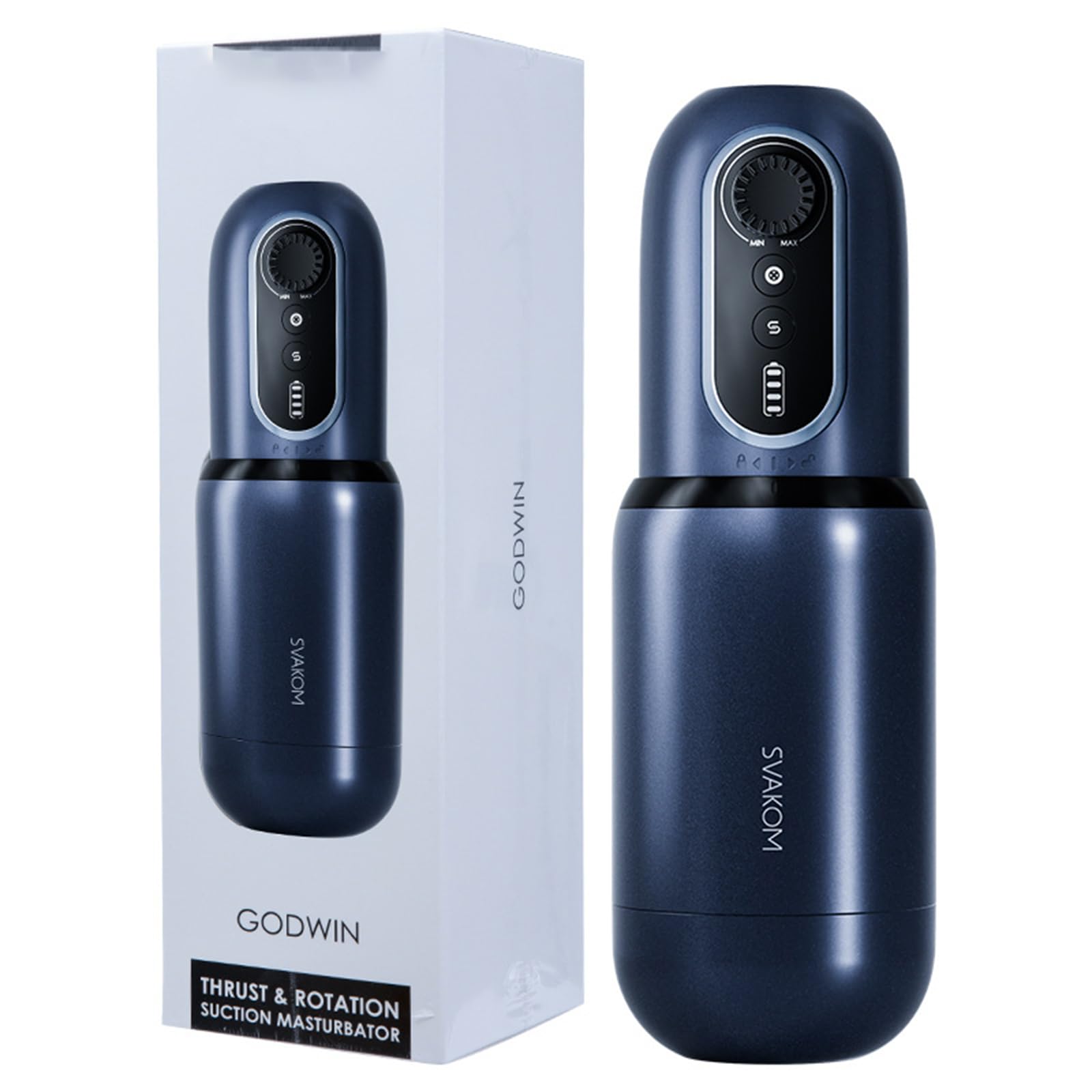 sexeeg Male Masturbator Adult Toy for Men with Thrusting & Vibration 