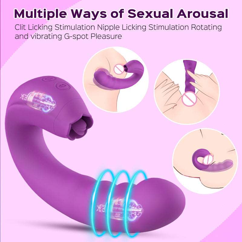 Sexeeg 3 In 1 Female Clitoris Breast G-spot Stimulator