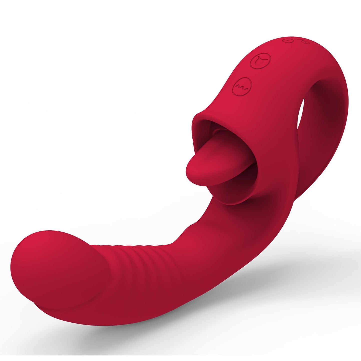 Sexeeg Ava 2-in-1 Tongue-licking Vibrator 