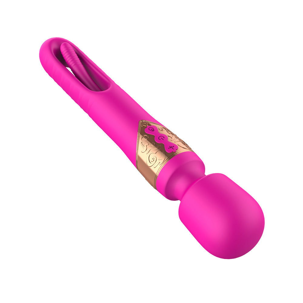 Sexeeg 3 In 1 Hollow Slapping Wand Vibrator 