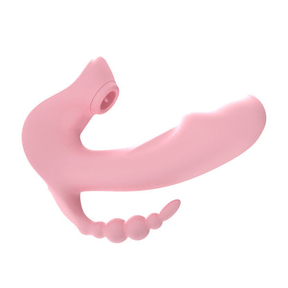 Sexeeg G-Spot Stimulation Anal Play Clitoral Suction Wearable Female Masturbator 