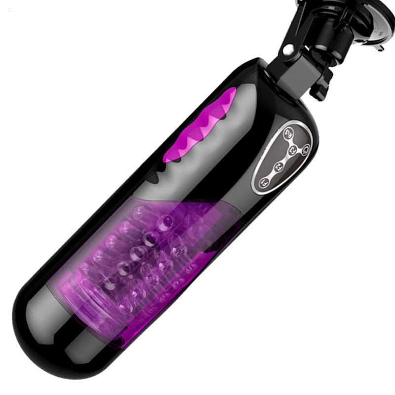 Sexeeg First Class Trainer Rotating and Thrusting Suction Cup Masturbator 