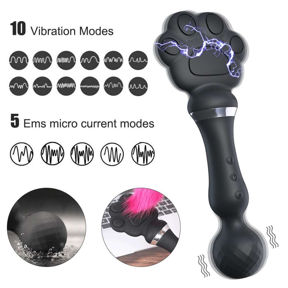 Sexeeg Cat Claw Masturbation Vibrator Vibrating Massagers for Clitoral Vagina