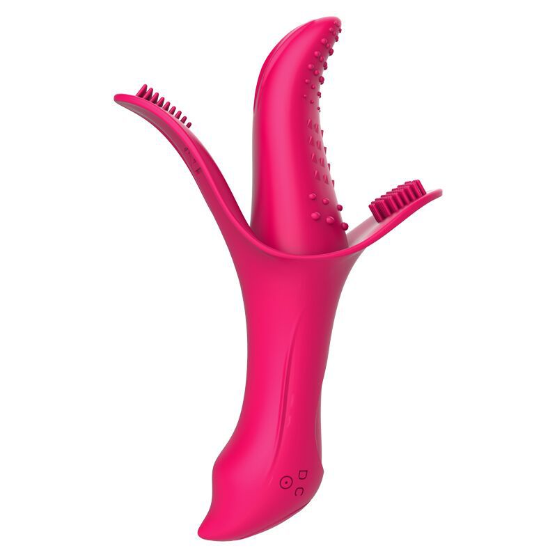 Sexeeg Silicone Tongue Vibrator 