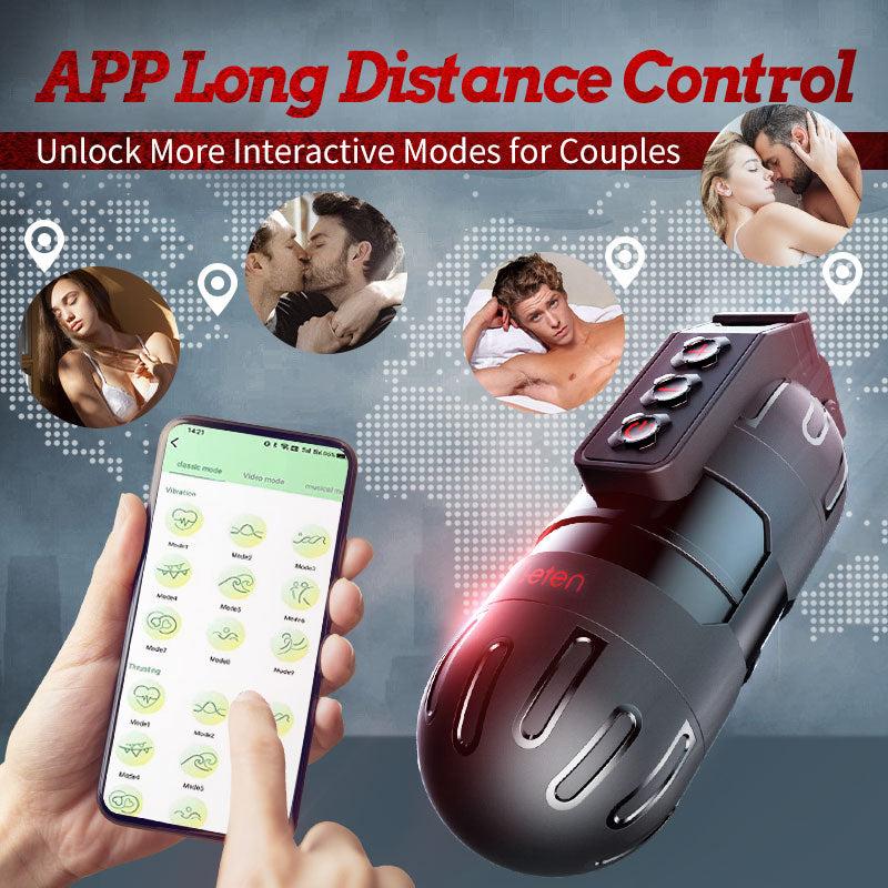 Sexeeg Grenade Strong Shock Male Masturbation Device Mobile App Remote Control 