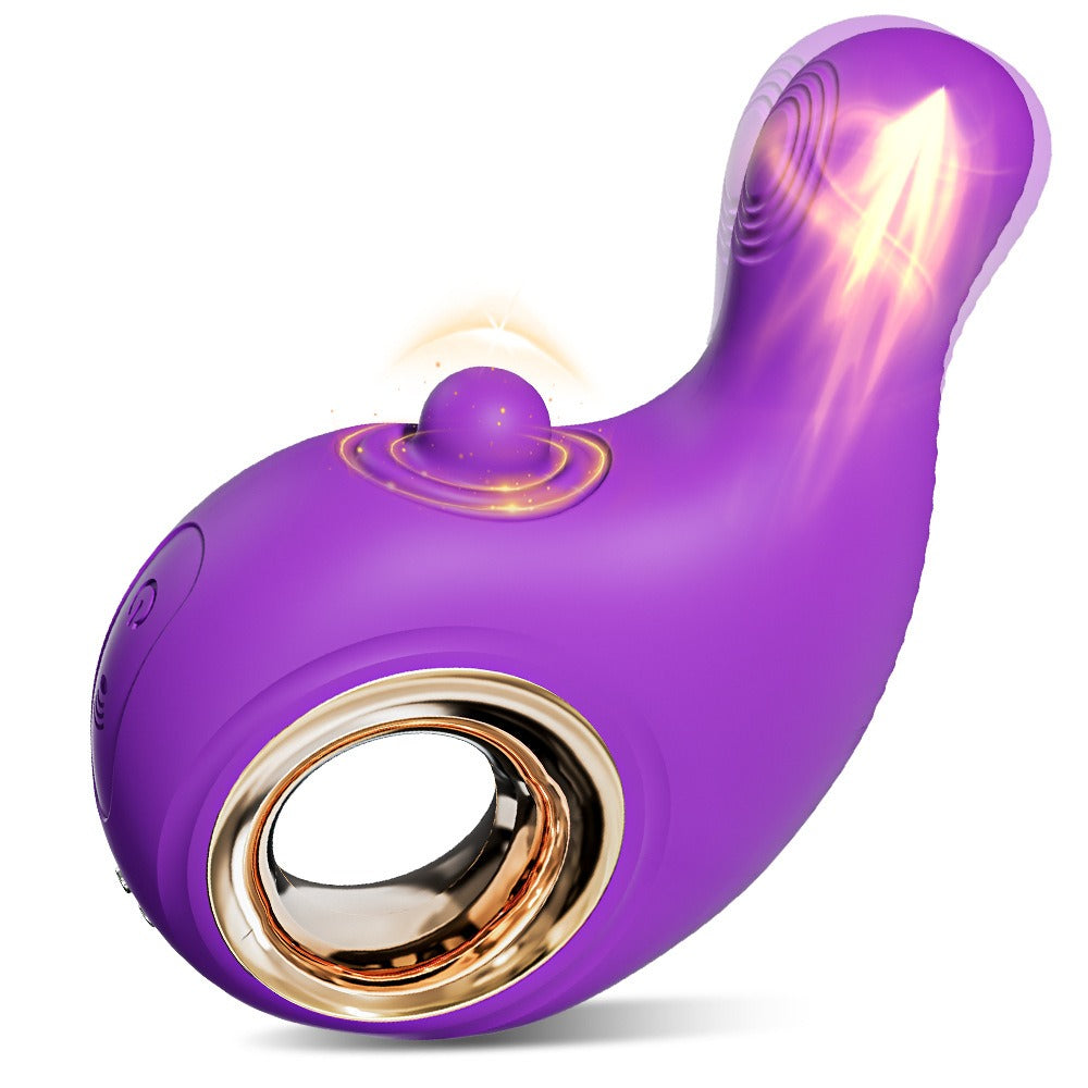 10-Mode Clitoral Patting & G-Spot Dual Stimulation Vibrator
