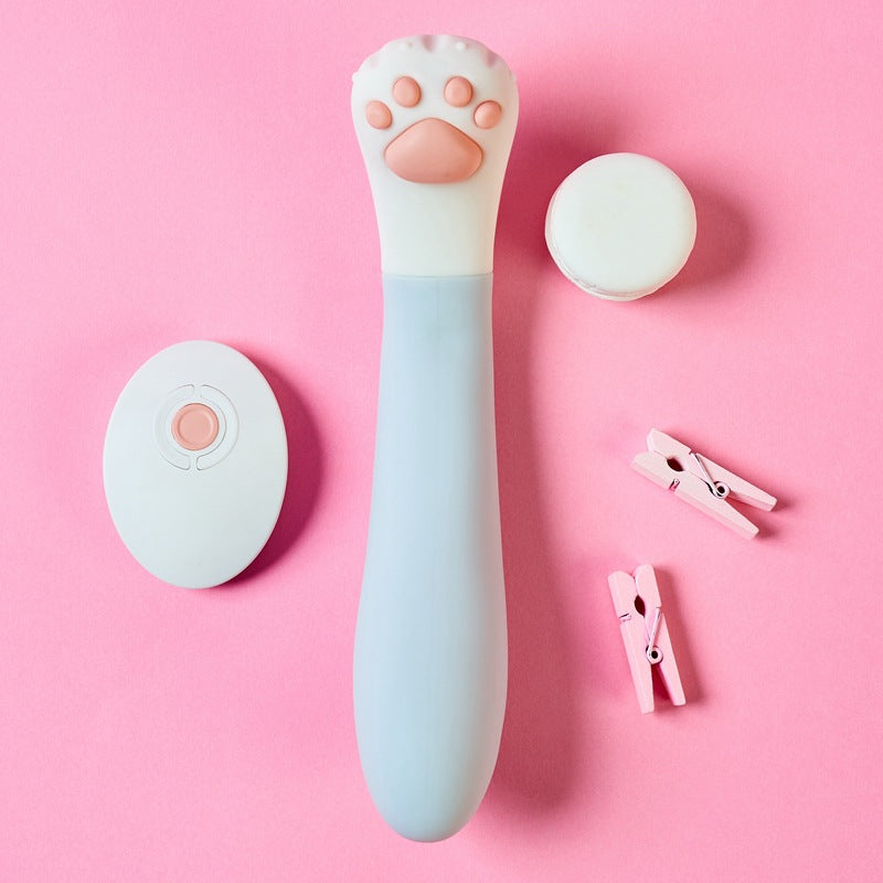 Sexeeg Cat Claw Wireless Remote Control Vibrating Stick Female Masturbation Massage Vibrating Stick 